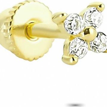 Glorria Yonca Helix 14 Ayar Altın Piercing
