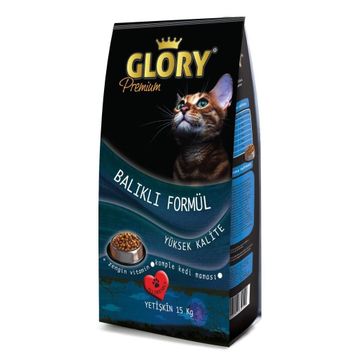 Glory Balıklı 15 kg Yetişkin Kedi Maması
