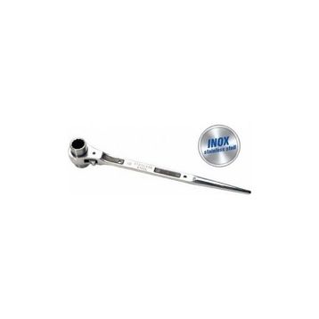 Glory HL9711 24x27 mm Paslanmaz Çelik Kazıklı Lokma Cırcır Anahtarı
