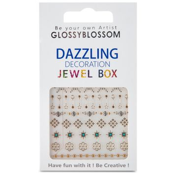 Glossy Blossom 45236 Jewel Box Blue Moon Tırnak Sticker