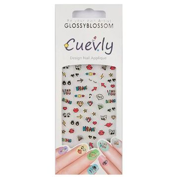 Glossy Blossom 966760 Cuevly Tırnak Süsleme Sticker