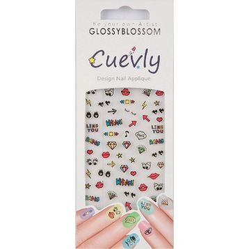Glossy Blossom 966760 Cuevly Tırnak Süsleme Sticker