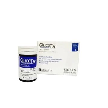 GlucoDr Supersensor 50 Adet Kan Şekeri Ölçüm Strip