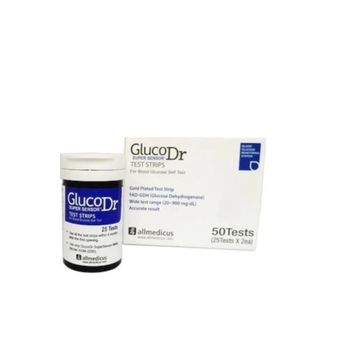 GlucoDr Supersensor 50 Adet Kan Şekeri Ölçüm Strip