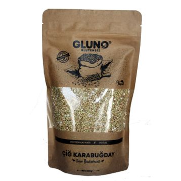 Gluno 500 gr Glutensiz Tane Çiğ Karabuğday