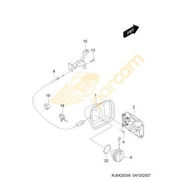 GM Chevrolet Lacetti Depo Dış Kapağı
