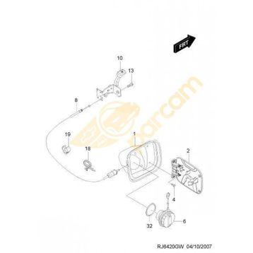 GM Chevrolet Lacetti Depo Dış Kapağı