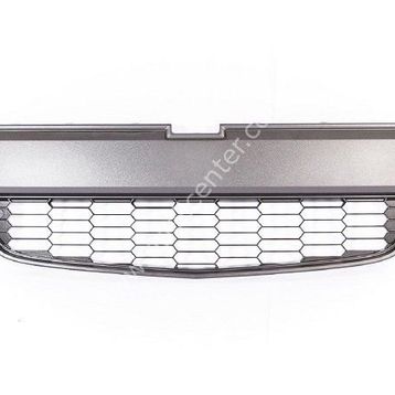 GM Chevrolet Yeni Aveo Siyah Kenarlı Ön Tampon Alt Panjuru