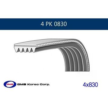 GMB 4PK0830 Vantilatör Kayışı