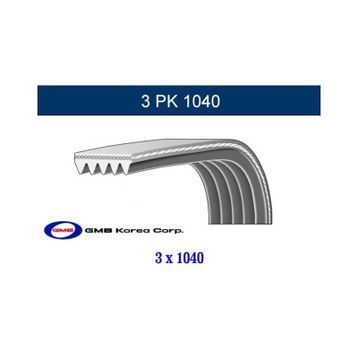 GMB GPK 3PK1040 Alternatör Kayış