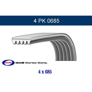 GMB GPK 4PK0685 Kanallı Kayış