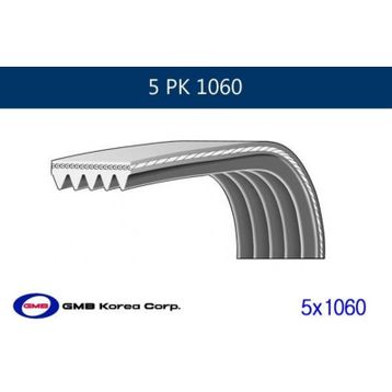 GMB GPK 5PK1060 Kanallı Kayış