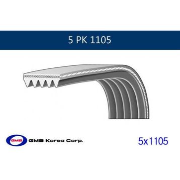 GMB GPK 5PK1105 Kanallı Kayış