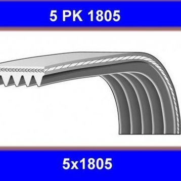 GMB GPK 5PK1805 Kanallı Kayış