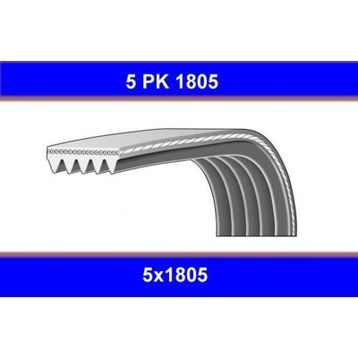 GMB GPK 5PK1805 Kanallı Kayış