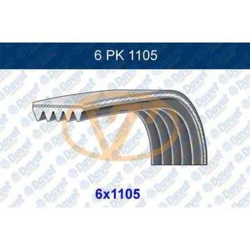 GMB GPK 6PK1105 Kanallı Kayış