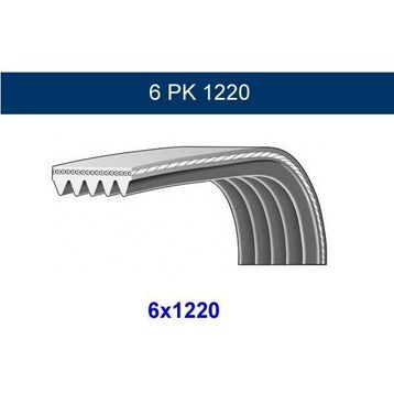 GMB GPK 6PK1220 Kanallı Kayış