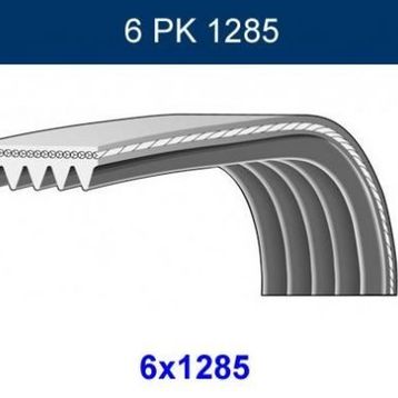 GMB GPK 6PK1285 Kanallı Kayış