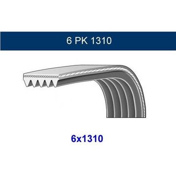GMB GPK 6PK1310 Kanallı Kayış