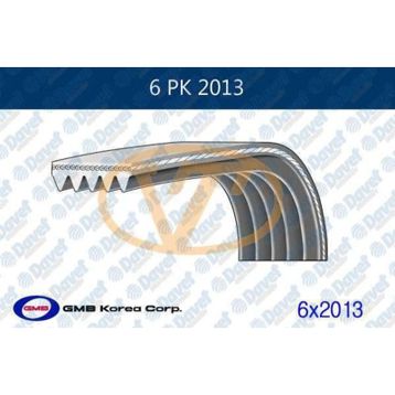 GMB GPK 6PK2013 Kanallı Kayış