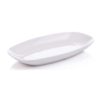 GMB Nazen K-21 Termoset Kırılmaz 26 cm Oval Kayık Tabak