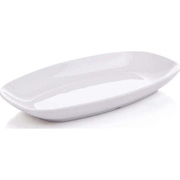 GMB Nazen K-21 Termoset Kırılmaz 26 cm Oval Kayık Tabak