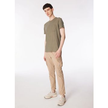 Gmg Fırenze GU24MSS03008 Bisiklet Yaka Haki Erkek T-Shirt