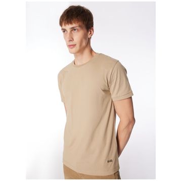 Gmg Fırenze GU24MSS03021 Bisiklet Yaka Vizon Erkek T-Shirt