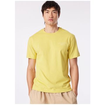 Gmg Fırenze GU24MSS03023 Bisiklet Yaka Sarı Erkek T-Shirt