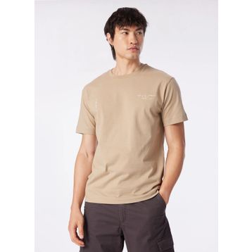 Gmg Fırenze GU24MSS03023 Bisiklet Yaka Vizon Erkek T-Shirt