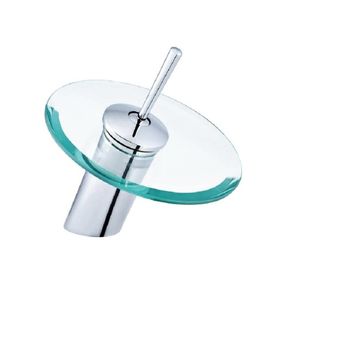 GMS FT003 Yuvarlak Cam Lavabo Bataryası