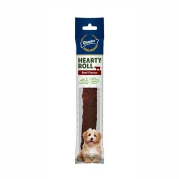Gnawlers Hearty Roll Doğal Kolajen Biftekli 22.5 cm 80 gr Köpek Ödül Kemiği