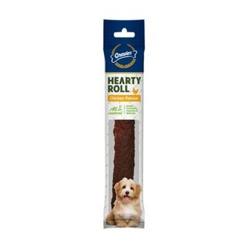 Gnawlers Hearty Roll Doğal Kolajen Tavuklu 22.5 cm 80 gr Köpek Ödül Kemiği