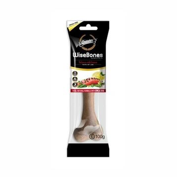 Gnawlers Wise Bone Somonlu ve Limon Aromalı L 100 gr Köpek Ödül Kemiği