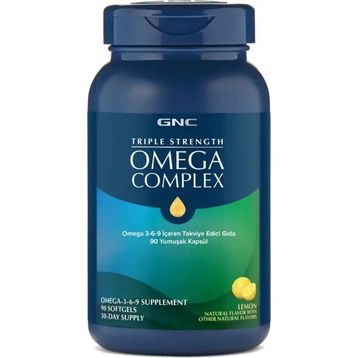 GNC Omega Complex 90 Kapsül Balık Yağı
