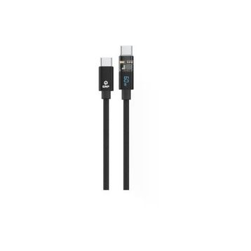 GNP Type-C to Type-C 1.2 m Siyah LED Ekran Kablo