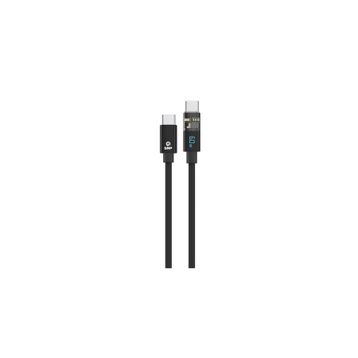 GNP Type-C to Type-C 1.2 m Siyah LED Ekran Kablo