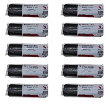 Gnr Endüstriyel 2 Kat Siyah 500 gr 80x110 cm 10'lu Paket Jumbo Çöp Poşeti