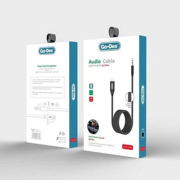 Go Des GAC-363 Lightning To 3.5 mm Aux Kablo