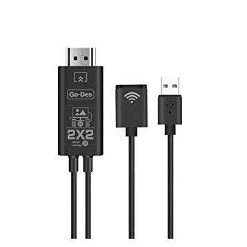 Go Des GD-8276 Wireless Display Dongle Phone Full HDTV Kablo