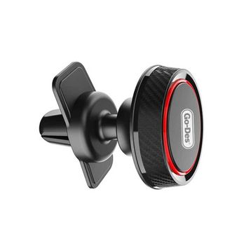 Go Des GD-HD621 Siyah Havalandırma Tasarım Araç İçi Magnetik Telefon Tutucu
