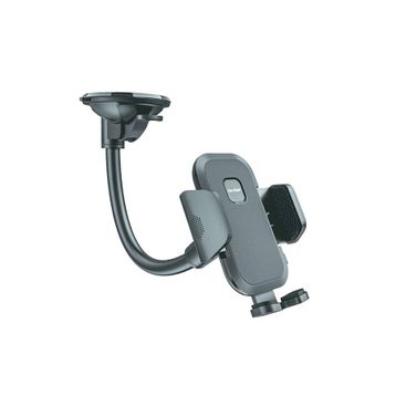 Go Des GD-HD649 Siyah 360 Oynar Başlıklı Vantuzlu Tasarım Araç İçi Telefon Tutucu