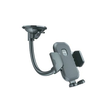 Go Des GD-HD649 Siyah 360 Oynar Başlıklı Vantuzlu Tasarım Araç İçi Telefon Tutucu
