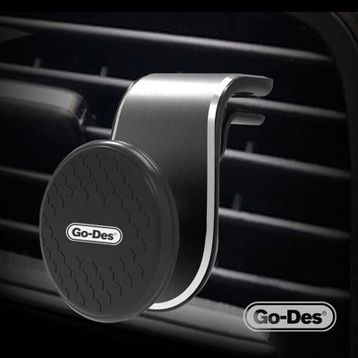 Go Des GD-HD676 L-Shaped Siyah Magnetik Araç Telefon Tutucu