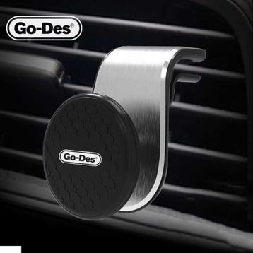 Go Des GD-HD676 L-Shaped Siyah Magnetik Araç Telefon Tutucu