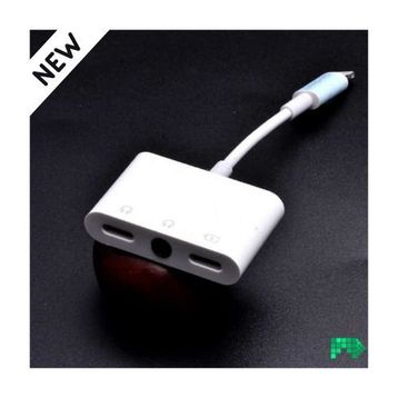 Go Des GD-UC11 Dual Lightning Headphone Audio ve Charge Adapter