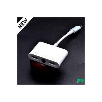 Go Des GD-UC11 Dual Lightning Headphone Audio ve Charge Adapter