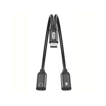 Go Des GD-UC318 Type-C To Type-C Siyah Adaptör
