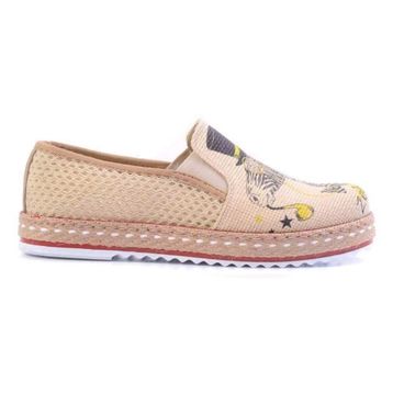 Goby DEL103 Zebra Style Kadın Sneaker Ayakkabı
