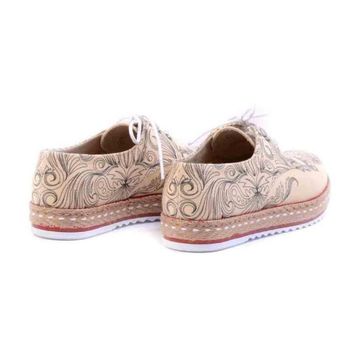 Goby HSB1901 Patterned Skull Kadın Sneaker Ayakkabı